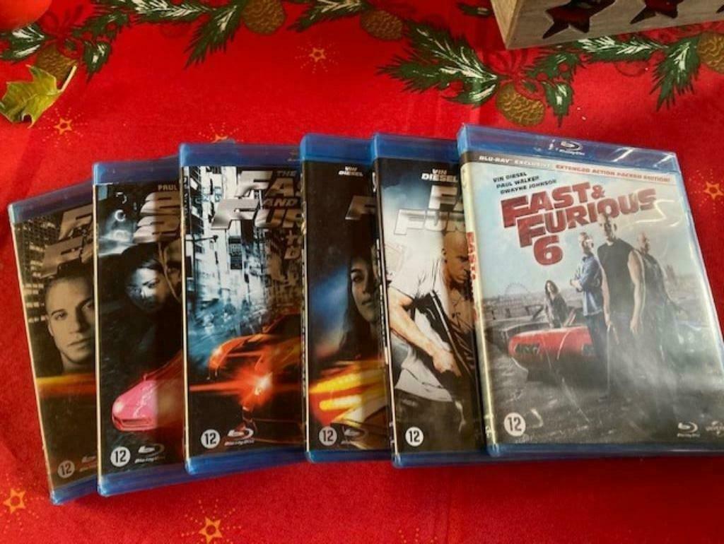 6 dvd Fast en Furious, À partir de 12 ans, Enlèvement, Comme neuf