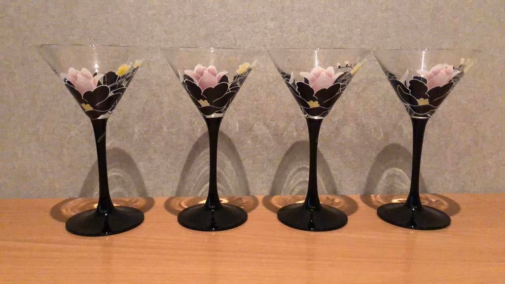 Vintage Luminarc Anais Martini glazen, Ophalen, Nieuw, Overige typen