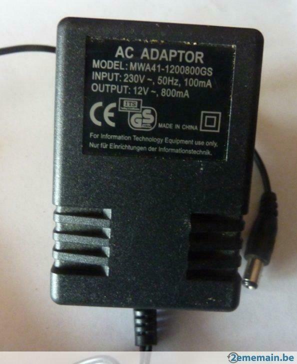alimentation d-link dsl et asmax ar 12v, 800ma, Informatique & Logiciels, Utilisé