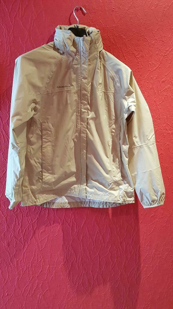 Anorak / coupe vent Quechua Décathlon, Taille 38/40 (M), Enlèvement ou Envoi, Beige, Course à pied ou Cyclisme