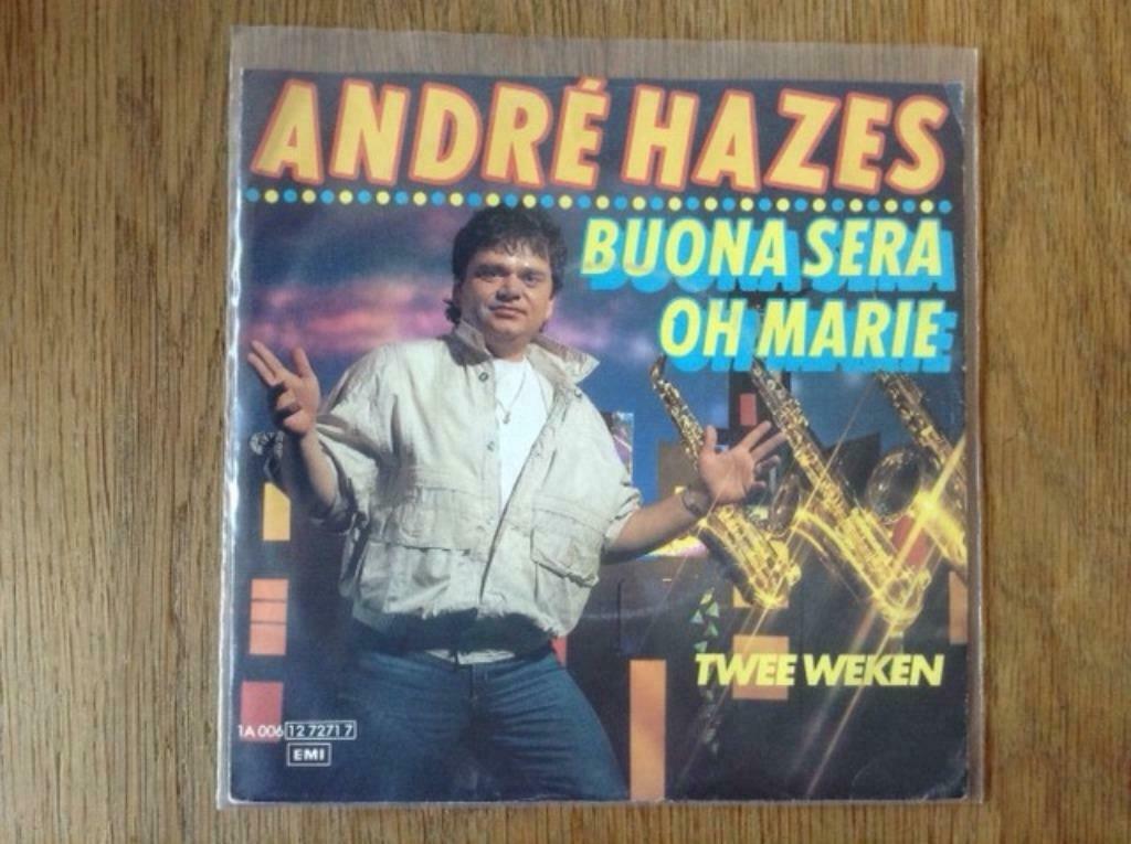 single andre hazes, Cd's en Dvd's, Vinyl Singles, Ophalen of Verzenden, 7 inch, Nederlandstalig, Single