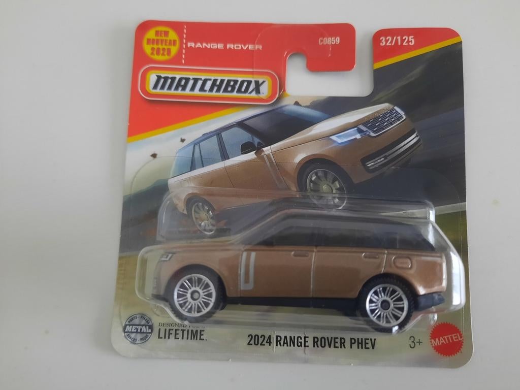 Matchbox Range Rover PHEV, Ophalen of Verzenden, Gebruikt, Auto