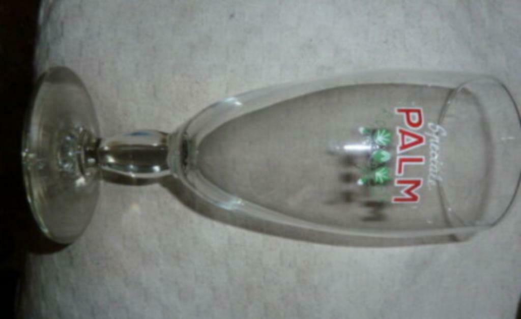 #K bier glas SPECIALE PALM " rode letters " Palm Steenhuffel, Enlèvement ou Envoi, Neuf, Verre à bière