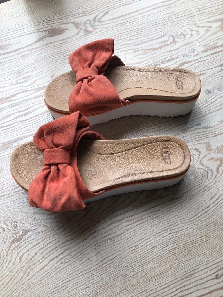Aansteker met strikje, Kleding | Dames, Schoenen, Ophalen, Instappers, Oranje, Zo goed als nieuw