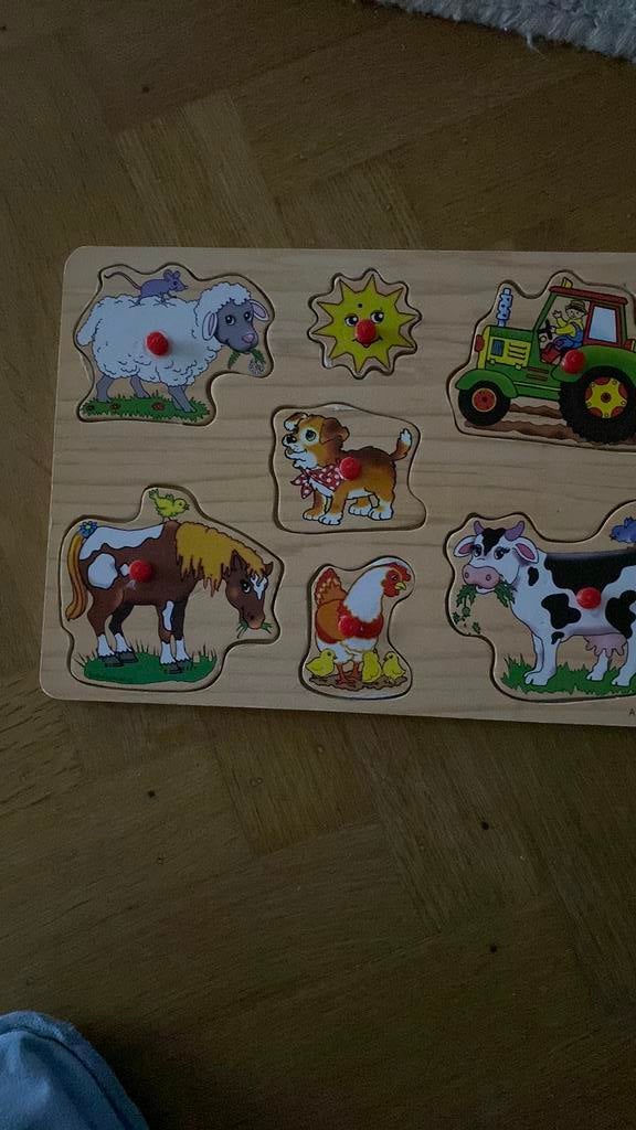 Puzzle pour enfants à la ferme, Enlèvement, Comme neuf