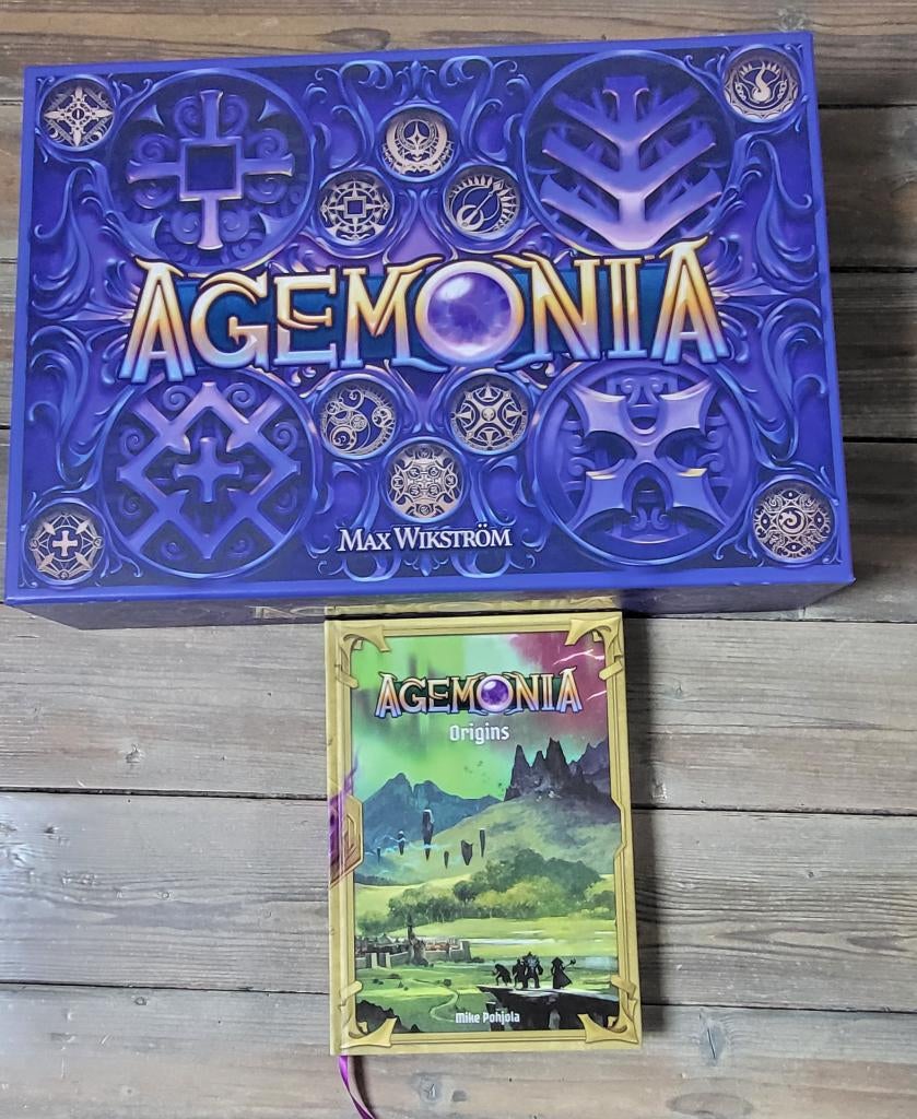 Agemonia, Een of twee spelers, Ophalen of Verzenden, Zo goed als nieuw, Lautapelit.fi