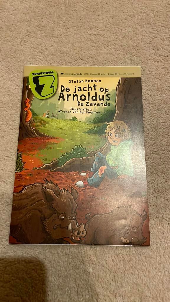 De jacht op arnoldus de zevende, Enlèvement