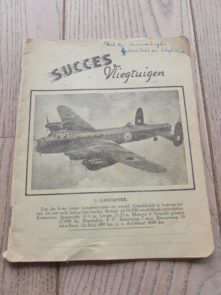 Script décrit avec un vieil avion dessus., Enlèvement ou Envoi, Comme neuf