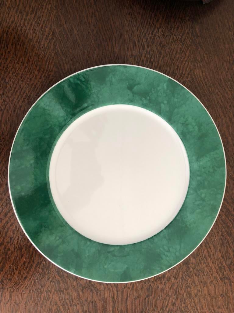 12 luxe onderzetborden van Mitterteich in porselein-1/2prijs, Enlèvement ou Envoi, Neuf, Porcelaine, Assiettes(s)