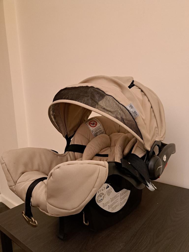 Maxi-Cosi Teutonia + Fix voor in de auto, Autres marques, Comme neuf, Enlèvement, 0 à 10 kg