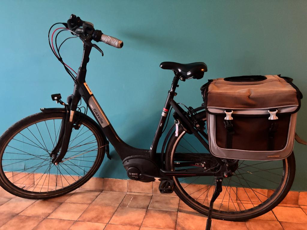 Elektrische fiets Gazelle, 47 à 51 cm, Enlèvement, Utilisé, 30 à 50 km par batterie