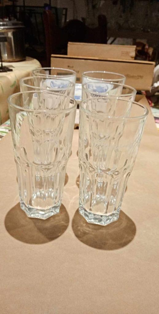 Longdrink glazen Smirnoff 6 stuks, Ophalen of Verzenden, Nieuw, Overige typen
