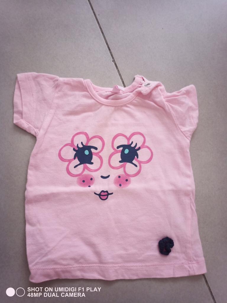 T-shirt Wibra, Kinderen en Baby's, Meisje, Ophalen of Verzenden, Zo goed als nieuw, Wibra