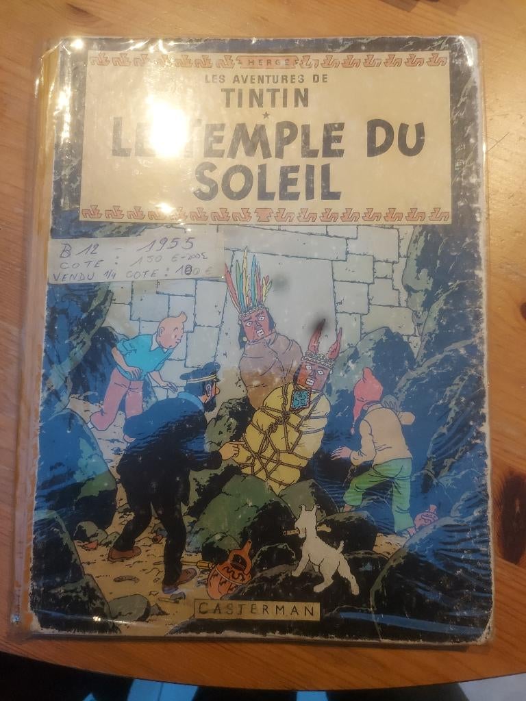 Bd Tintin De Tempel van de Zon, Ophalen, Gelezen