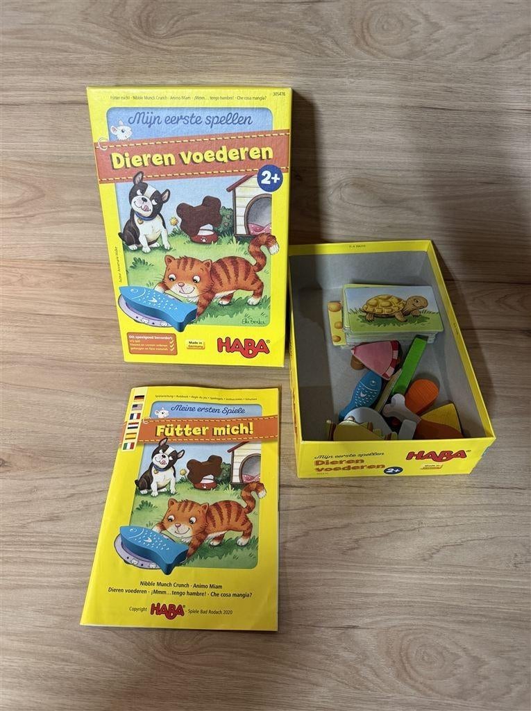 Dieren Voederen - haba - mijn eerste spellen - s3242, Envoi, Comme neuf