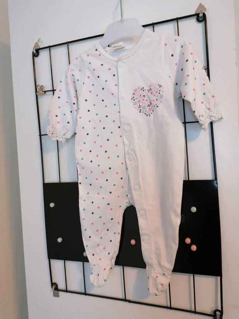 Eerste pyamatje, Kinderen en Baby's, Babykleding | Maat 50, Nacht- of Onderkleding, Gebruikt, Meisje, H&M
