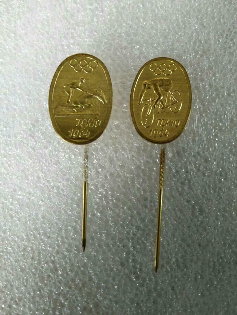 Speldjes Olympische spelen Tokyo 1964., Ophalen of Verzenden, Zo goed als nieuw