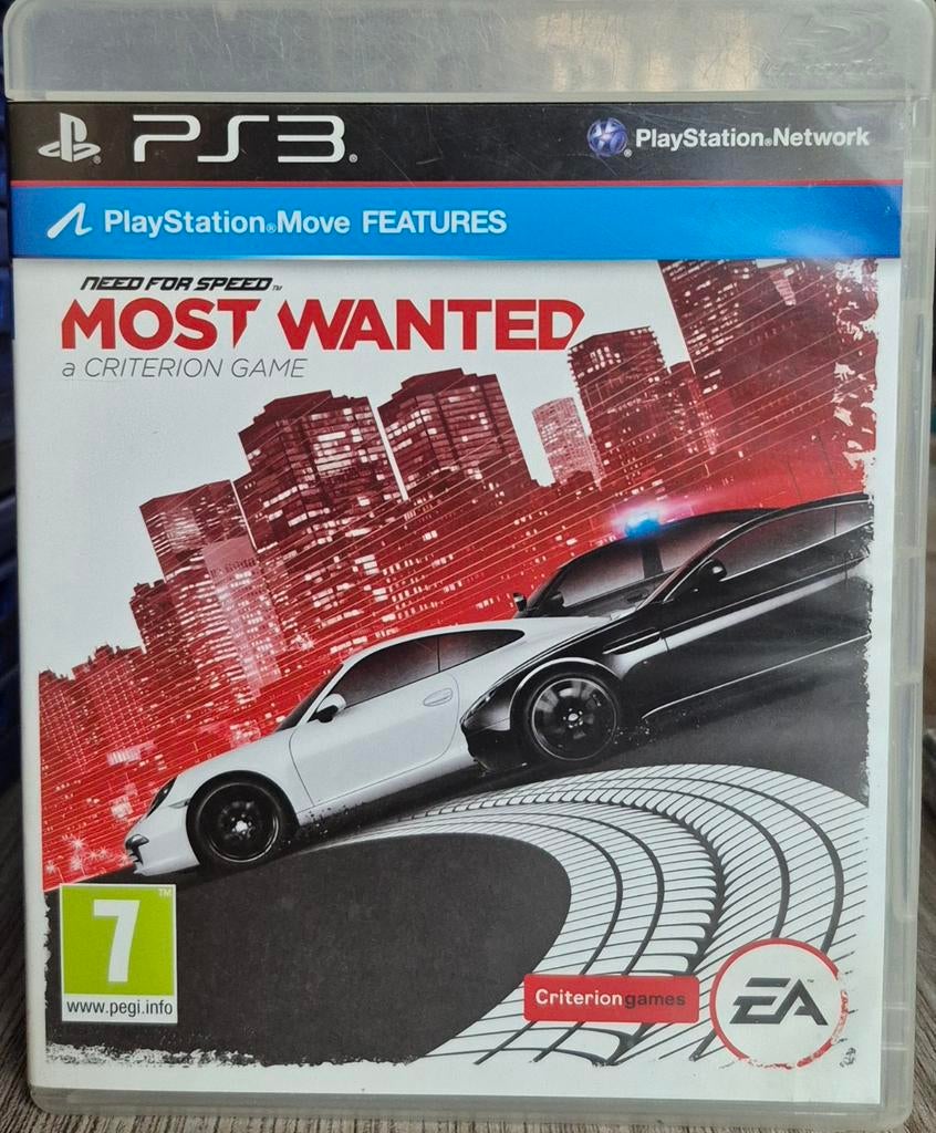 PS3 Need for speed most wanted, Enlèvement ou Envoi