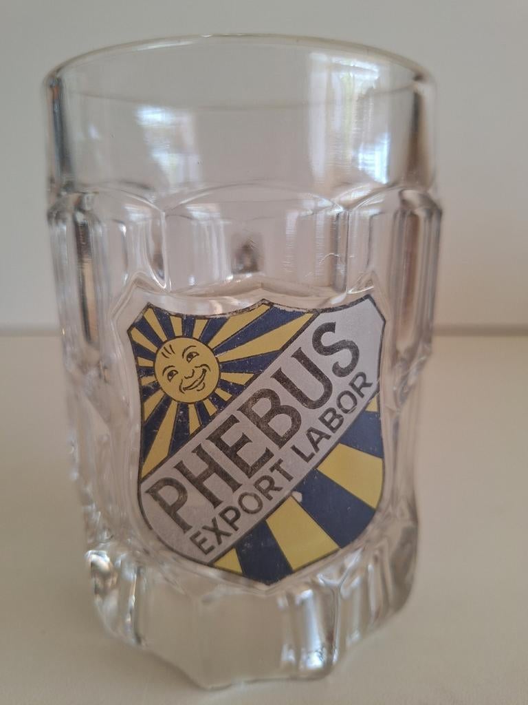 Phebus labor oude emaille bierpot brouwerij Labor Mons, Enlèvement ou Envoi, Comme neuf