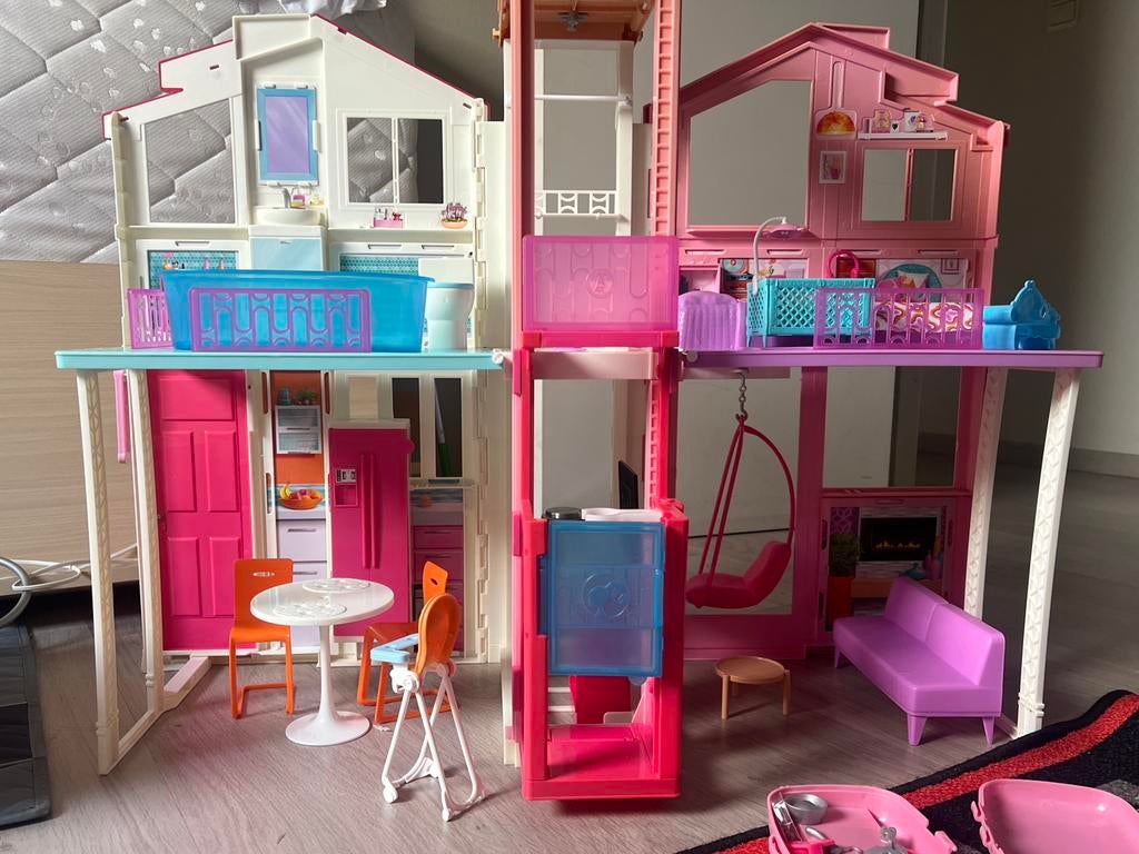 Barbie Malibu house huis, Enlèvement, Comme neuf, Maison de poupées