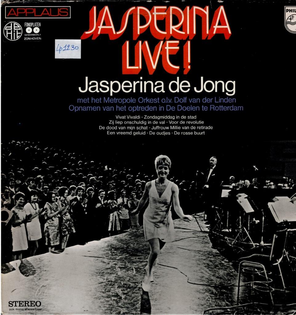 lp  /   Jasperina de Jong Met Het Metropole Orkest* o.l.v. D, Cd's en Dvd's, Ophalen of Verzenden, Overige formaten