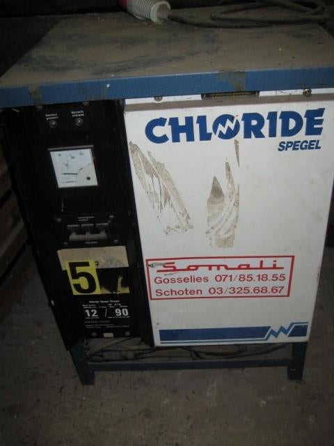 Chargeur de batterie pour chariot élévateur CHORIDE SPEGEL, Enlèvement, Comme neuf