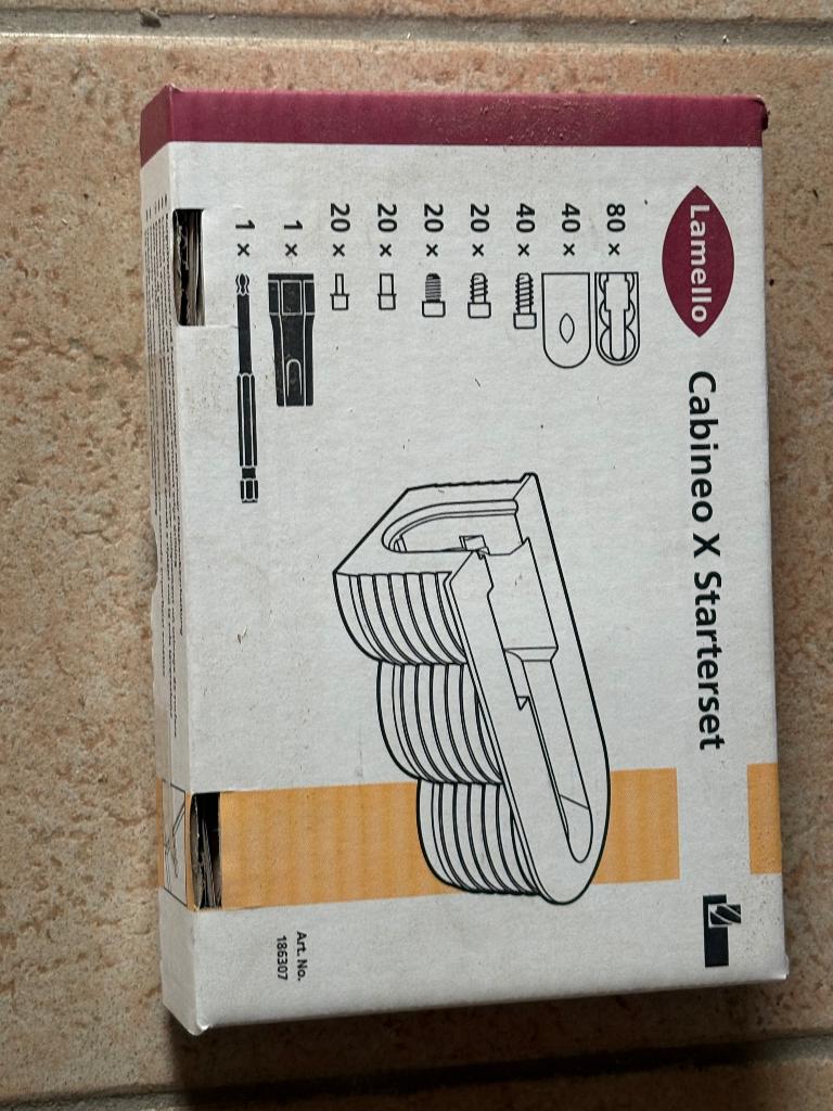 Lamello cabineo x starterkit, Bricolage & Construction, Enlèvement