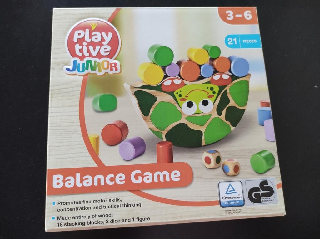Evenwichtsspel, playtive, nieuw, 1 ou 2 joueurs, Enlèvement ou Envoi, Neuf, Playtive