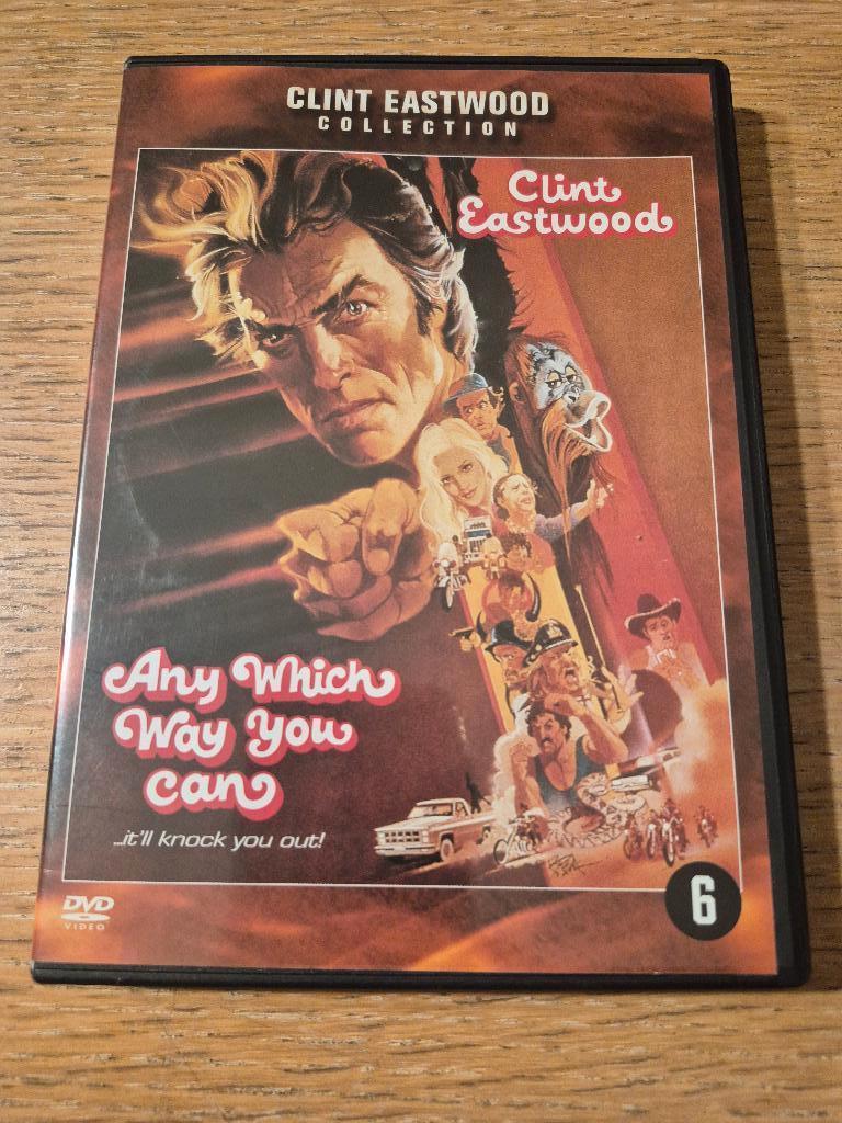 Dvd Any Which Way You Can, CD & DVD, DVD | Action, À partir de 6 ans, Enlèvement ou Envoi, Comme neuf, Comédie d'action