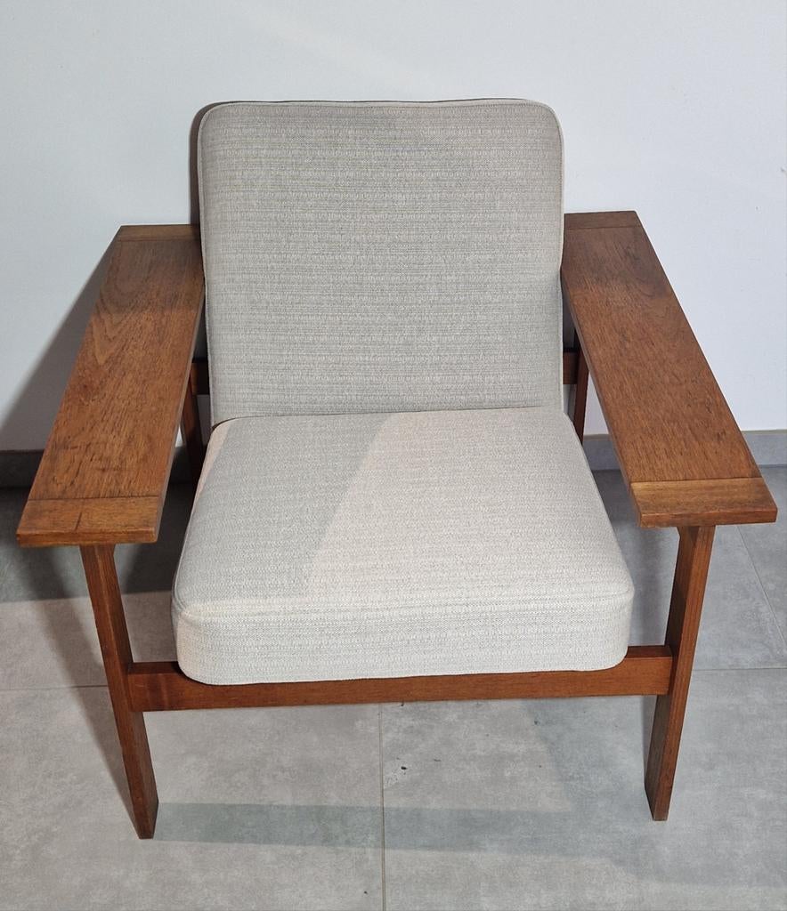 Fritz Hansen stoel design by Kristian vedel , zeer zeldzaam, Antiek en Kunst, Ophalen