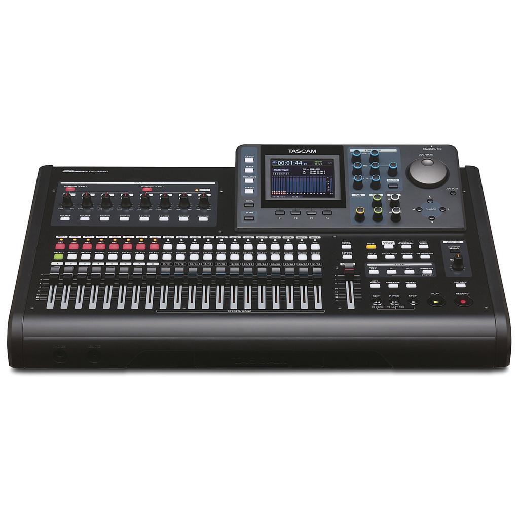Porto studio Tascam Dp 32 SD, Muziek en Instrumenten, Mengpanelen, Ophalen, Zo goed als nieuw, 20 kanalen of meer, Microfooningang