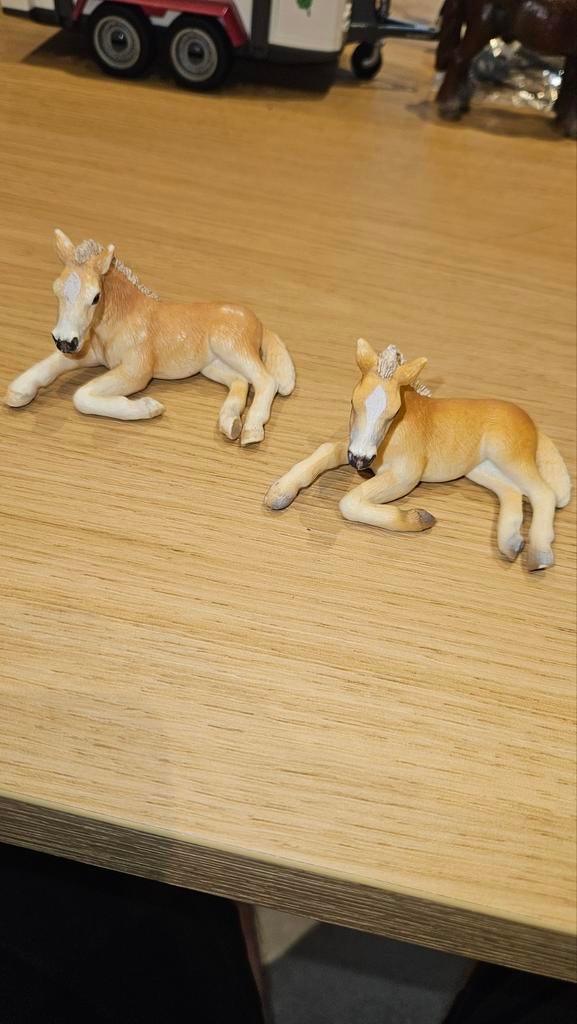 Schleich horse club Haflinger veulens, Ophalen of Verzenden, Zo goed als nieuw