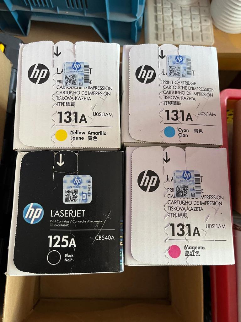 Toner HP 125A 131A CB540A CF211A CF212A CF213A, Enlèvement ou Envoi, Neuf, Toner, HP 100% compatible