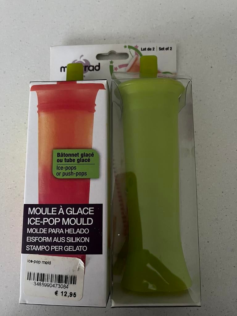 Ijsvorm van silicone (set van 2) nieuw!!, Ophalen of Verzenden, Nieuw