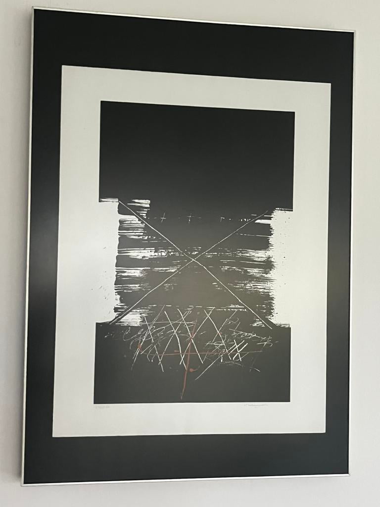 Kader kunst Aalst Luc Hoenraet, Antiek en Kunst, Kunst | Etsen en Gravures, Ophalen of Verzenden