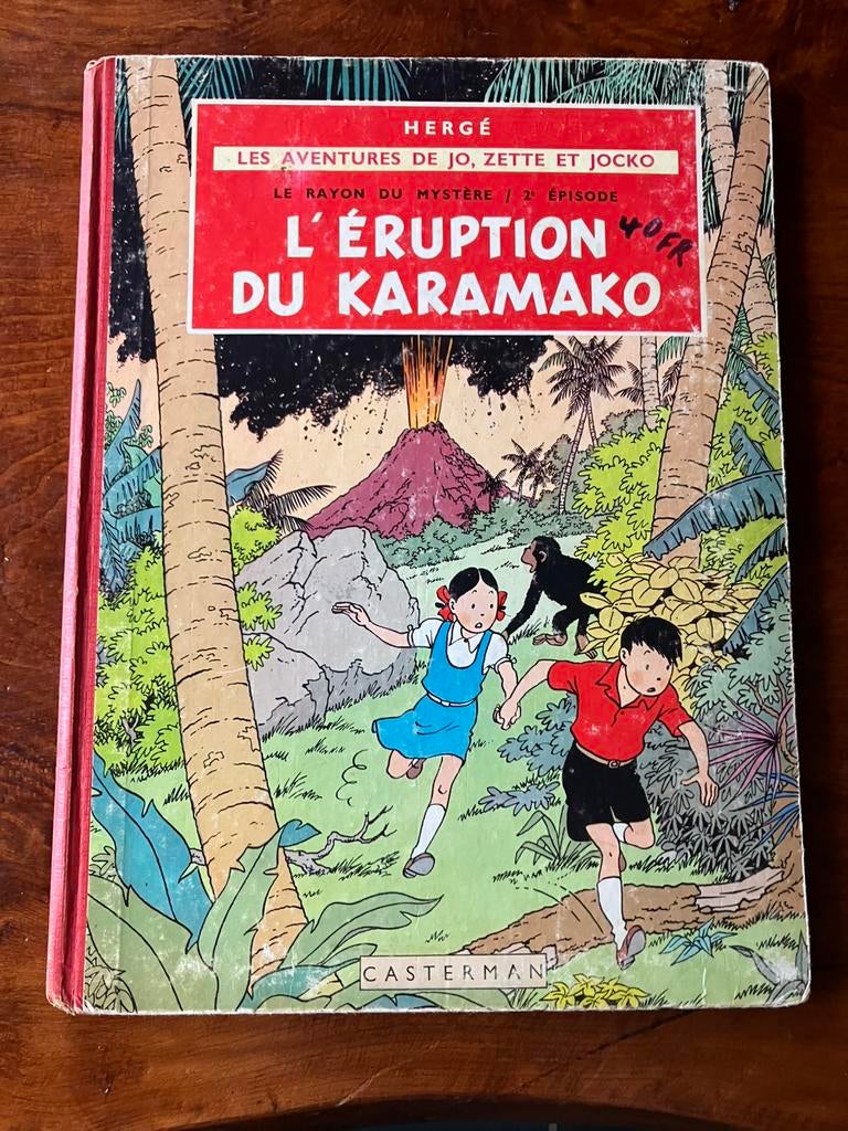 L’éruption du Karamako, Livres, Une BD, Enlèvement ou Envoi, Utilisé, HERGE