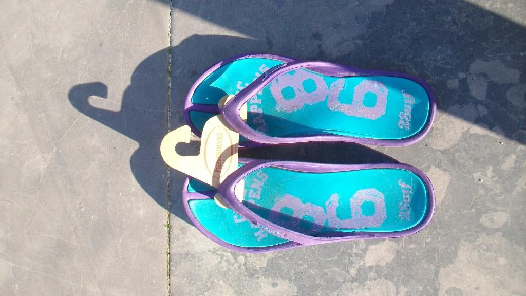 Slippers, maat 36, Havaianas, in goede staat, Enlèvement ou Envoi, Utilisé