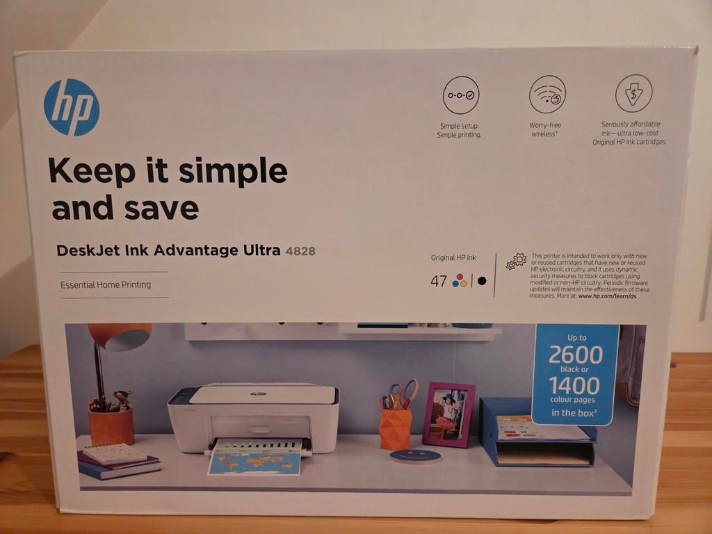 HP printer nieuw - Deskjet Ink Advantage Ultra 4828, Ophalen, Nieuw, Hp