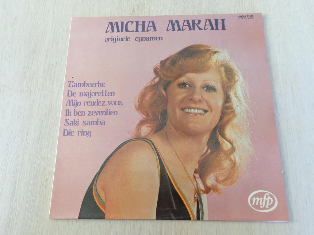 Micha Marah – Micha Marah, Cd's en Dvd's, Vinyl | Nederlandstalig, Zo goed als nieuw, Overige genres, 12 inch, Ophalen of Verzenden