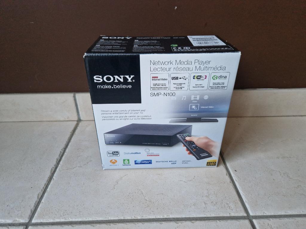 Sony mediaplayer, Audio, Tv en Foto, Mediaspelers, Ophalen of Verzenden, Zo goed als nieuw, HDMI, Zonder harde schijf