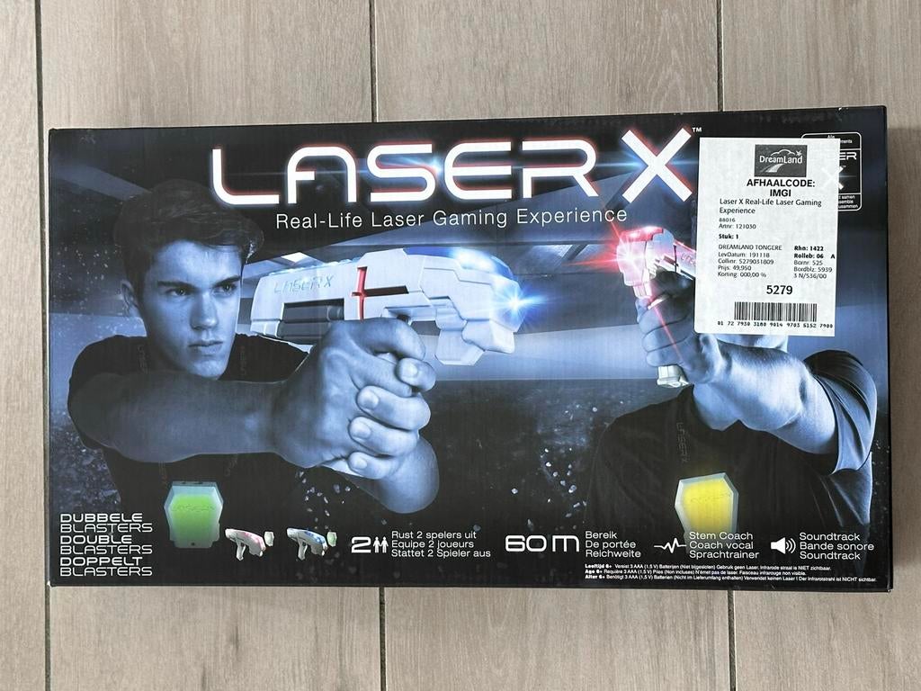 Laser X Real-Life Laser Gaming Experience - Als nieuw!, Ophalen, Nieuw