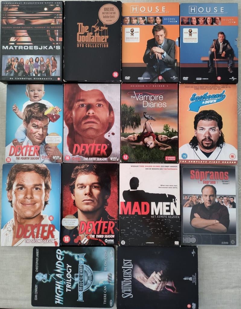 Allerhande DVD's inclusief Series en DVD Boxen, Cd's en Dvd's, Alle leeftijden, Ophalen of Verzenden, Zo goed als nieuw, Boxset