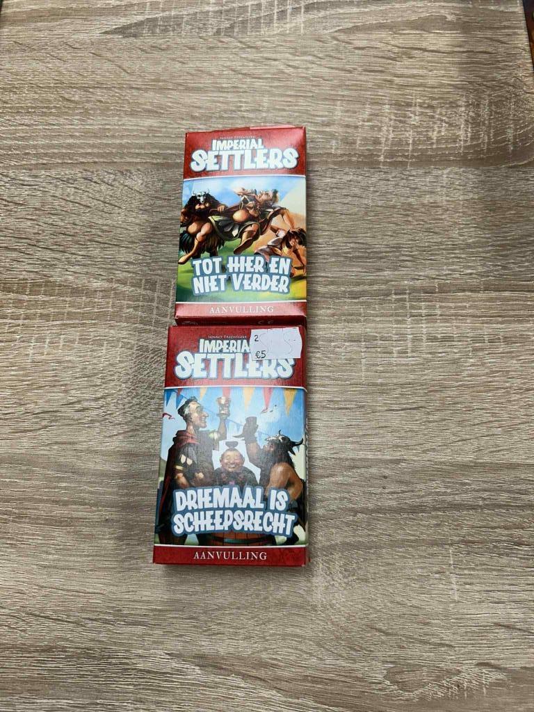 Spellenpakket: Imperial settlers uitbreidingen, Ophalen of Verzenden, Zo goed als nieuw