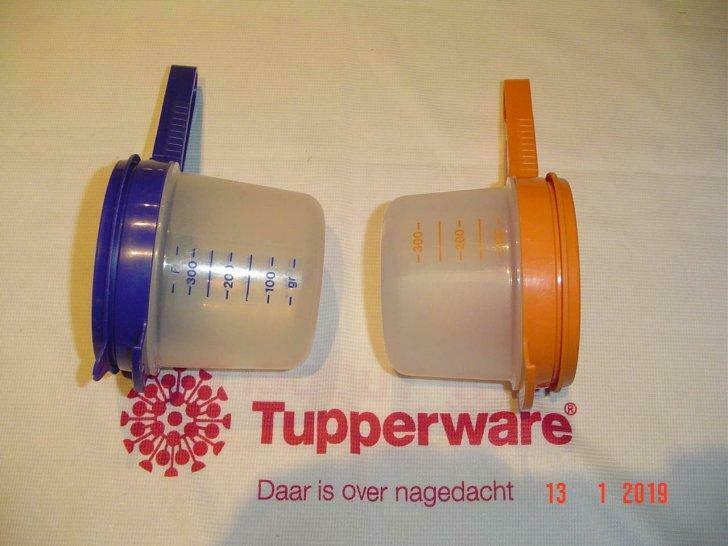 tupperware bloem suiker bloem strooier alleen nog oranje, Enlèvement ou Envoi, Utilisé