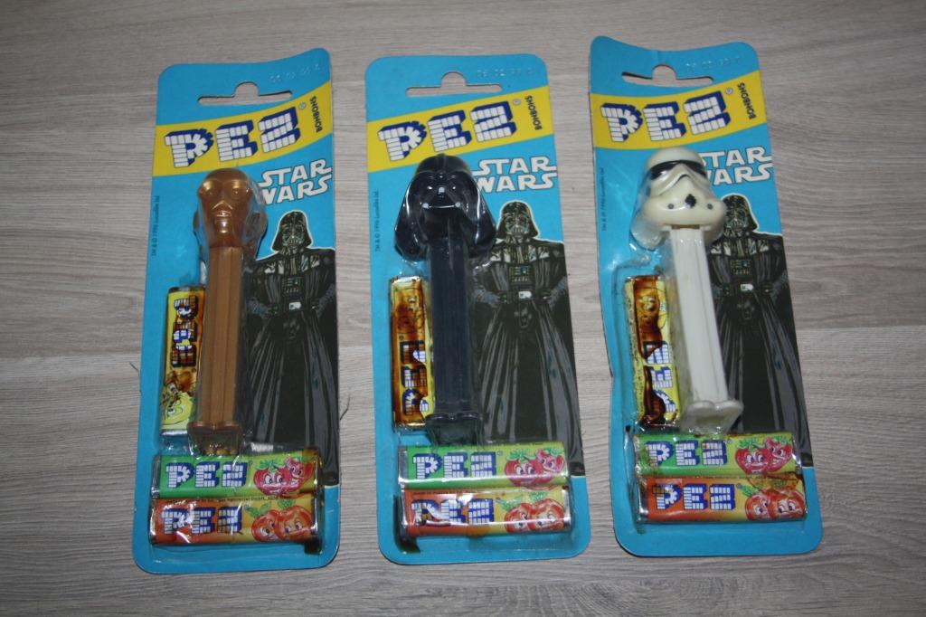 3x P.E.Z. ongeopende blister , STAR Wars , 1996, Collections, Enlèvement ou Envoi, Utilisé, Autres types