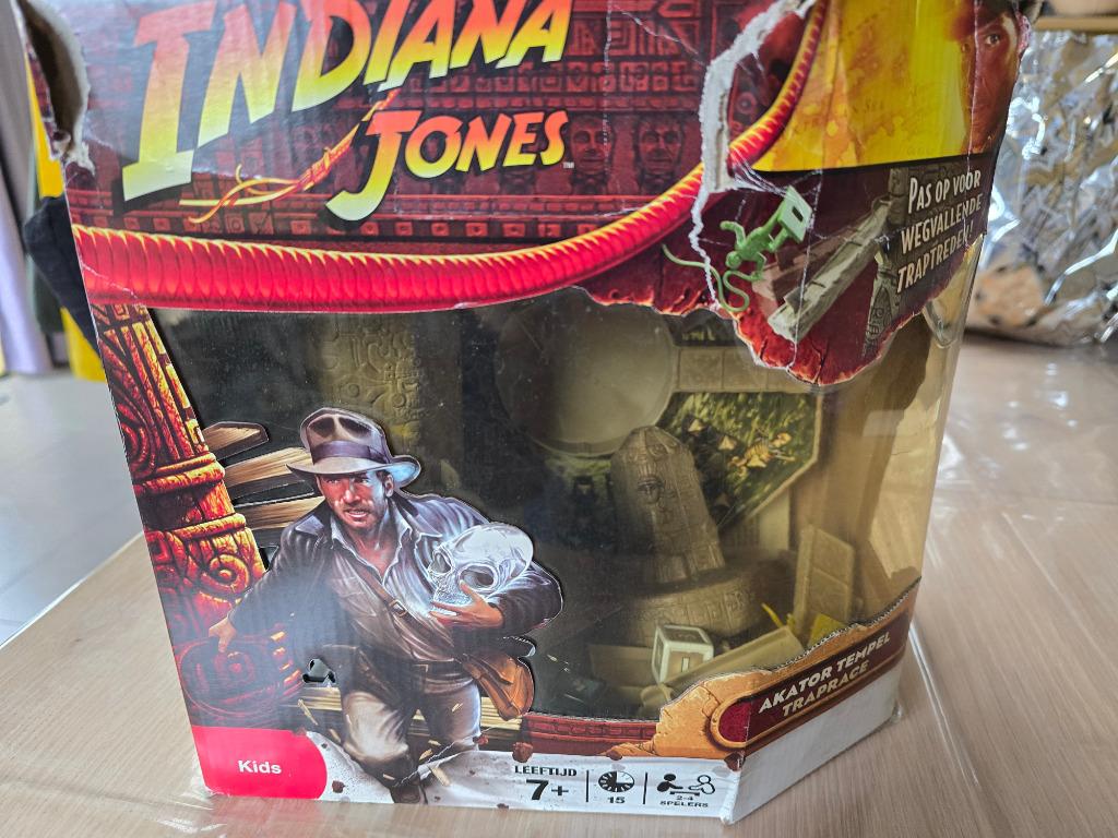 Indiana Jones: Akator Tempel Traprace - Gezelschapsspel, Hobby en Vrije tijd, Gezelschapsspellen | Overige, Een of twee spelers