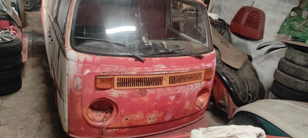VW T2 combi tôle 1975, Collections, Enlèvement, Utilisé, Voitures