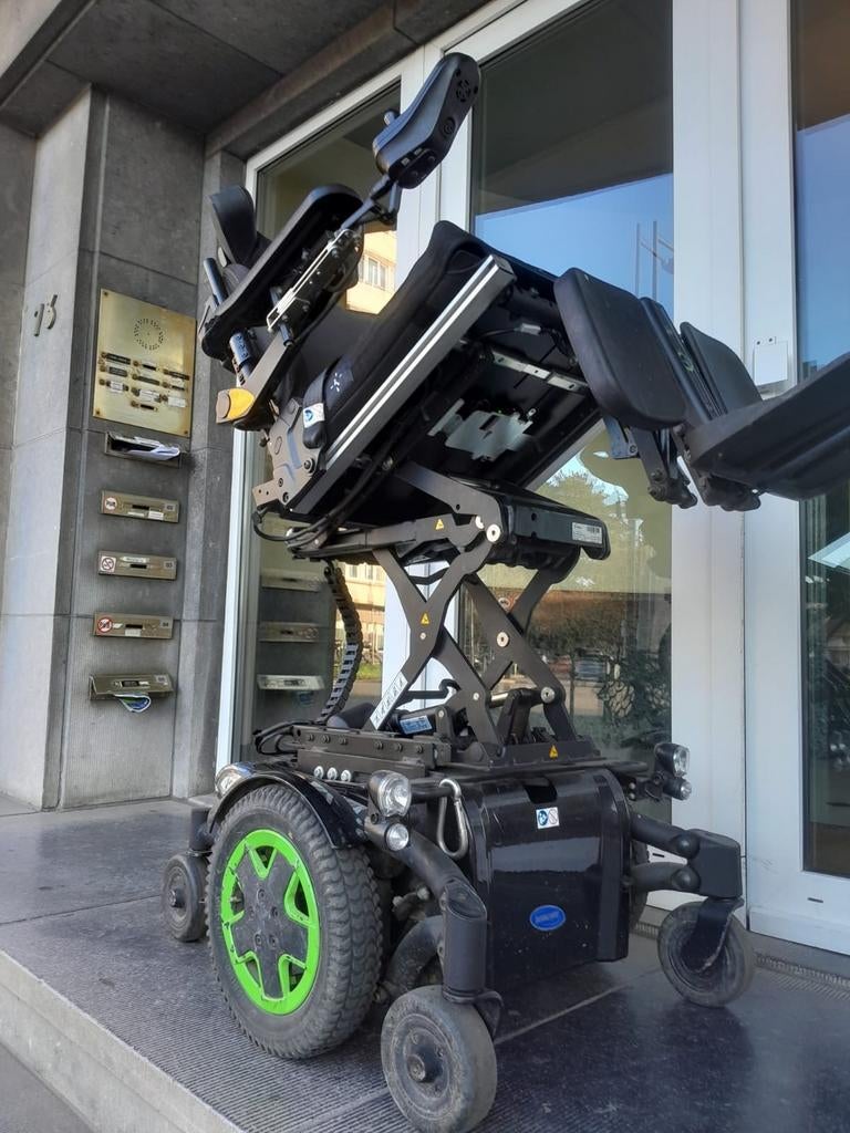 Invacare Tex 2sp Elektrische rol elektrische rolstoel, Ophalen of Verzenden, Zo goed als nieuw, Elektrische rolstoel
