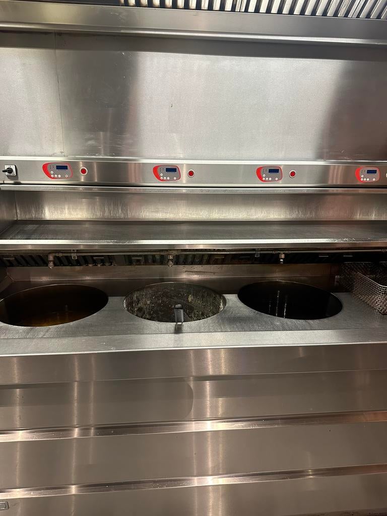 Fristeuse Perfecta professionnelle, Enlèvement, Utilisé, Cuisinière, Friteuse et Grils