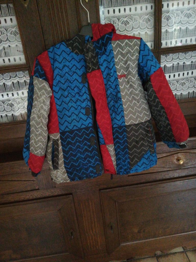 Manteau garçon Snow.Double polaire Taille 8 ans., Zo goed als nieuw, Jongen, Jas
